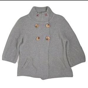 True Grit Dry Goods Cardigan Womens Sz M Gray